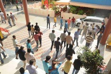 Son Of Sathyamurthy Movie Hungama in Hyderabad